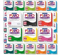 Fimo Morbido Polimero Modellante Clay Starter PACK-57g - Set Di 12 - Colori
