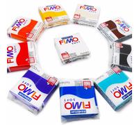 FIMO Morbido Polimero Pasta da Modellare - 10 X 57g Argille - Il 10 Più Colori