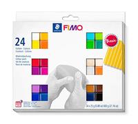 Fimo - Pasta da modellare, 12 x 25 g, si indurisce in forno
