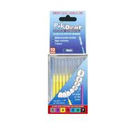 Pikdent Scovolino Interdentale Tascabile Con Cappuccio Salvaigiene 10 Pezzi 0.6 mm