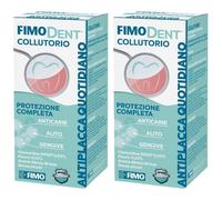 Fimodent Collutorio Antiplacca Quotidiano 2x200 ml Collutorio