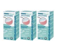 Fimodent Collutorio Antiplacca Quotidiano 3x200 ml Collutorio