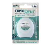 Fimodent filo interdentale 30 m - Microfibra, si Espande fra gli Spazi Dentali per la Massima Igiene, Ideale per Spazi fra i Denti Normali e Ampi