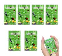 FIMWOLZ 6 pezzi pensierini da calcio, mini gioco di pazienza, gioco di pallone da calcio, giochi di calcio, scarpe da tennis per bambini, per bambini, feste di compleanno, calcio per bambini, mix