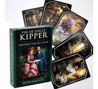 Fin de Siècle SIECLE KIPPER Chiromanzia 39 Carte Deck Oracle piattaforma di carte di Ciro Marchetti Esoterica nuovo gioco Ciro Marchetti festa di famiglia Fun Giochi Carte