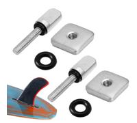 Fin Screw For Paddle Board, No Tool Thumb Fin Screw Replacement | Center Fin Adapters No Tool Paddleboard Repair Kit Surfing Accessories Marine Rust Proof Hardware Surfboard