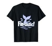Fin-tastico! Fish Tail Splash Art Maglietta