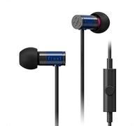 Final Auricolari isolanti in-ear E1000C – Microfono ad alta chiarezza, Driver 6,4 mm – Blu