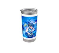 FINAL FANTASY Anniversary Collection FFX Tidus&Yuna Key Art Bicchiere termico in acciaio inox doppia parete
