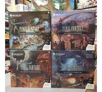 FINAL FANTASY BOX SCENE 4x BUNDLE COMPLETO MAGIC THE GATHERING - MTG MISB ENG