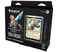 Final Fantasy Commander MTG: Saga Completa FFVI, FFVII, FFX, FFXI - Mazzo Singolo Iconico Assortito - versione italiana