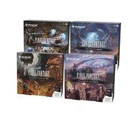 Final Fantasy Holiday Release - Set 4 Scene Buste + Promo japanese mtg Magic