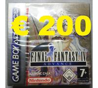 Final fantasy IV nintendo game boy advance sigillato italiano incluso