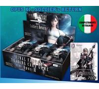 FINAL FANTASY TCG OPUS XI SOLDIER's RETURN BOOSTERS BOX ITALIAN (36)