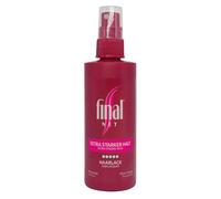 Final NET Tenuta extra forte - Fixing Spray, Spray lucidante, tenuta extra forte per ricci e capelli lisci, lacca per capelli da donna, spray per capelli da uomo, spray per capelli non profumato,
