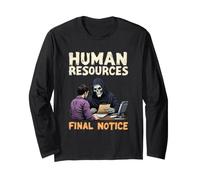 Final Notice Human Resources Morte Lavoro Maglia a Manica