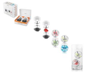 Final Touch Anchorice Spheres : set 2 stampi per sfere ghiaccio in 3D