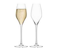 Final Touch - Flûte per champagne, in cristallo al 100% senza piombo, con DuraShield rinforzato al titanio per una maggiore resistenza, altezza: 27,8 cm, capacità: 340 ml, confezione da 2