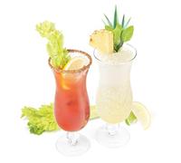Final Touch Hurricane - Bicchieri da cocktail, 450 ml, set da 2