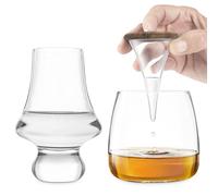 Final Touch Set di contagocce e brocca in vetro, pipetta di precisione per whisky, scotch, bourbon e segale (LFG4121)