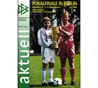 Finale DFB-Pokal 25.05.1996 Karlsruher SC - 1. FC Kaiserslautern