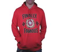 Finally Famous Uomo Rosso Detroit Legends Champions Felpa con Cappuccio Big Sean