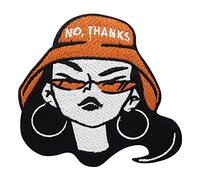 Finally Home No, Thanks Bucket Hat Patch da applicare con il ferro da stiro | Fantastiche toppe da donna, Girl Gang da stiro femminismo, toppa femminista Girl Power