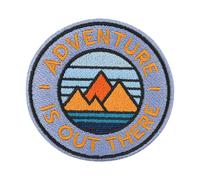 Finally Home Toppa con attacco a strappo - Adventure is out there | Toppe per esterni, per escursioni, zaino badge da trekking