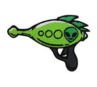 Finally Home Toppa termoadesiva - Alien Gun | Ufo Patches, Spazio, Astronauta, toppa Nasa