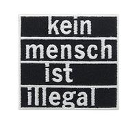 Finally Home Toppa termoadesiva - Kein Mensch ist illegal | Toppe, termoadesive, toppe
