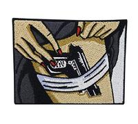 Finally Home Toppa termoadesiva "Non worry, I got a Gun Girl", toppe sexy, toppe artistiche