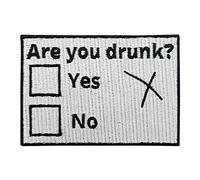 Finally Home Toppa termoadhesiva - Are you Drunk? | Alcol Patch termoadesivo, Bundeswehr Patch da stirare, Bere Fregio termoadesivo, Toppa da cucire