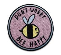 Finally Home Toppa termoadhesiva - Dont worry Bee Happy | Ape Patch termoadesivo, Patch da stirare, Fregio termoadesivo, Toppa da cucire