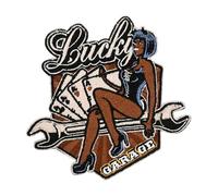 Finally Home Toppa termoadhesiva - Lucky Garage Diavolo Carte Biker | Moto Patch termoadesivo, Giacca da Biker Patch da stirare, Giacca da Moto Fregio termoadesivo, Motorcycle Toppa da cucire