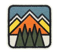 Finally Home Toppa termoadhesiva - Retrò Montagne | Avventura Vintage Patch termoadesivo, All’aperto Patch da stirare, Monte Fregio termoadesivo, Bosco Toppa da cucire Natura