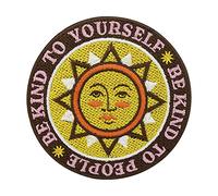 Finally Home Toppa termoadhesiva - Sii Gentile con Te Stesso e con gli Altri | Gentilezza Patch termoadesivo, Amore Patch da stirare, Empatia Fregio termoadesivo, Pace Toppa da cucire