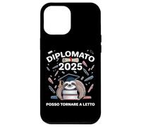 Finalment Mi Ho Diplomato 2025 posso tornare a letto Diploma Custodia per iPhone 12 Pro Max