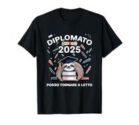 Finalment Mi Ho Diplomato 2025 Posso Tornare a Letto Diploma Maglietta