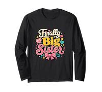 Finalmente Big Sister Annuncio Ragazza Fratello Maglia a Manica