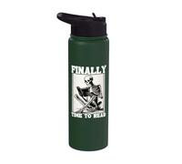 Finalmente è ora di leggere leggere la lettura dello scheletro degli amanti Stainless Steel Insulated Water Bottle