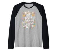 Finalmente, Il Mio Grasso Invernale è sparito. Ora Ho Gli involtini Primavera. Pun Maglia con Maniche Raglan