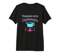 Finalmente Mi Ho diplomata Maturità 2024 Diploma Studentessa Maglietta Premium