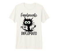 Finalmente Mi Ho Diplomato Liceo Superiori Diplomato 2025 Maglietta Premium