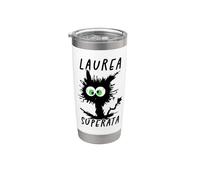 Finalmente Mi Ho Laureata 2026 Laurea Superata Scherzi Bicchiere termico in acciaio inox doppia parete