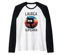 Finalmente Mi Ho Laureata 2026 Laurea Superata Scherzi Maglia con Maniche Raglan