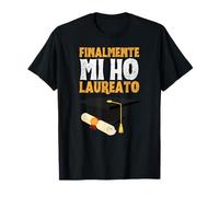 Finalmente Mi Ho Laureato Regalo Divertente Per La Laurea Maglietta