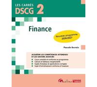 Finance DSCG 2: Nouveau programme 2026/2027