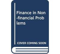 Finance in Non-financial Problems