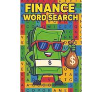 Finance Word Search Book: Word Searches with Easy to Read Print about budgeting, investing, wealth, and More | 6x9 inches, 110 pages | 50+ Puzzles ... Gift for Birthdays, Holidays and Free Time