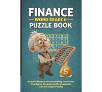 Finance Word Search Puzzle Book: Essential Finance and Accounting Vocabulary Puzzles for Students and Professionals with 60 Unique Puzzles